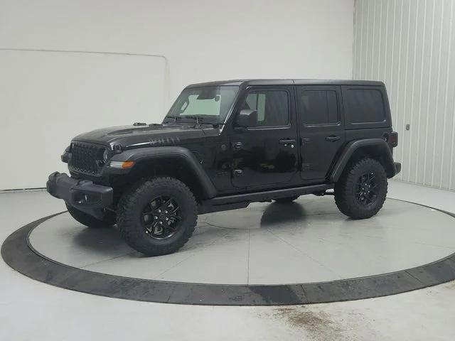 New 2026 Black Clearcoat Jeep Sport image 3