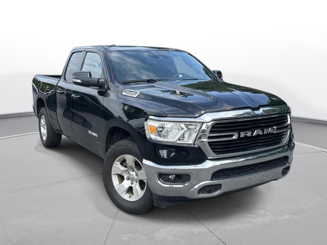 Used 2021 Diamond Black Crystal Pearlcoat Ram Big Horn image 4