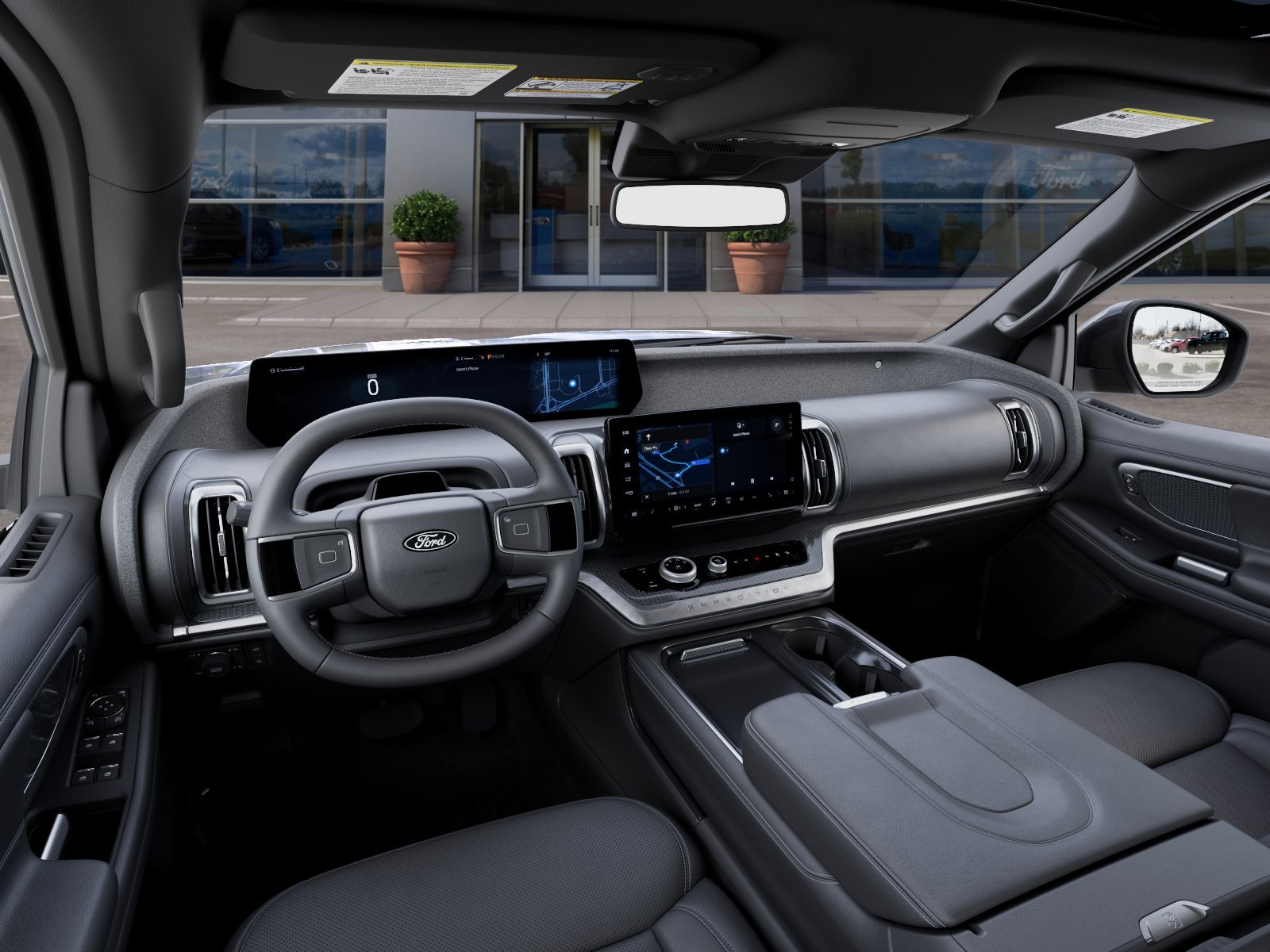 New 2027 Agate Black Metallic Ford Platinum image 10