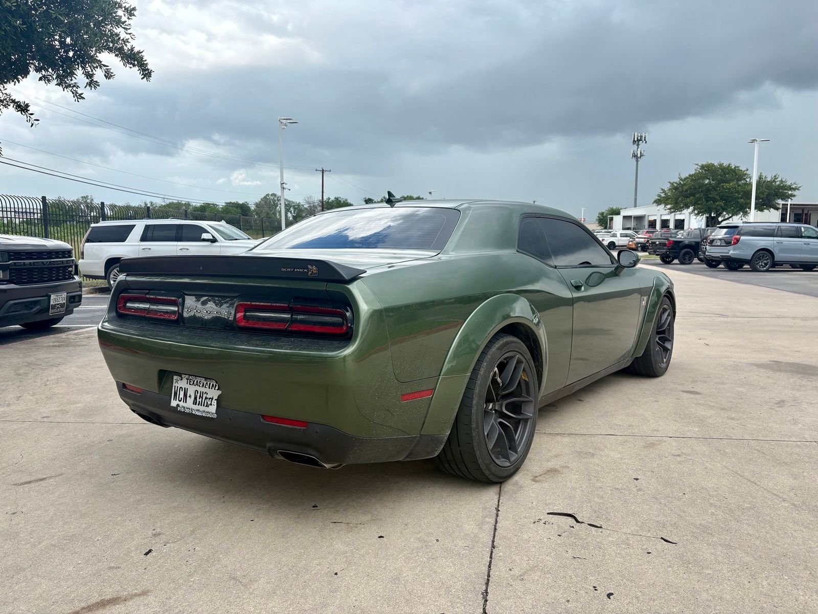 Certified Used 2022 Green Dodge R/T Scat Pack Widebody image 3