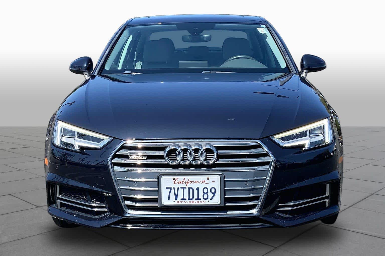 Used 2017 Moonlight Blue Metallic Audi Premium Plus image 3