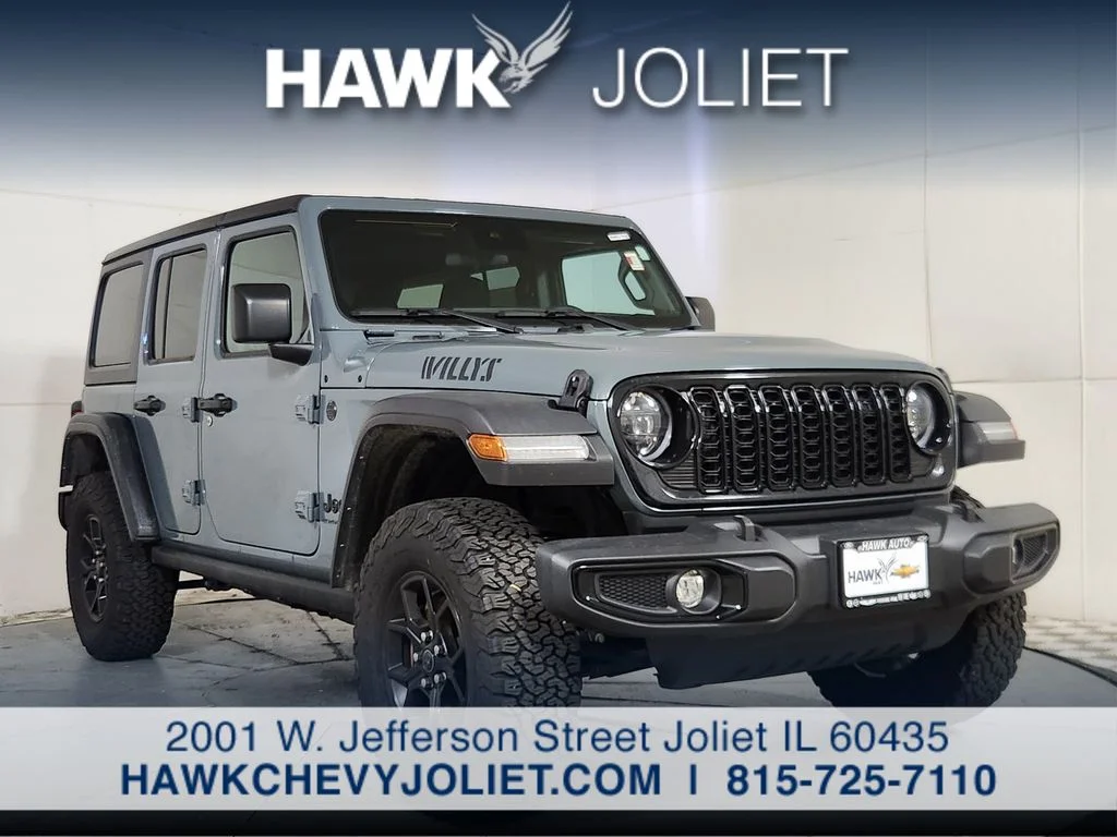 Used 2024 Gray Jeep Willys image 1