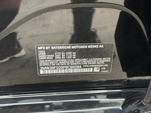 Used 2023 Black Sapphire Metallic BMW 330e xDrive image 28