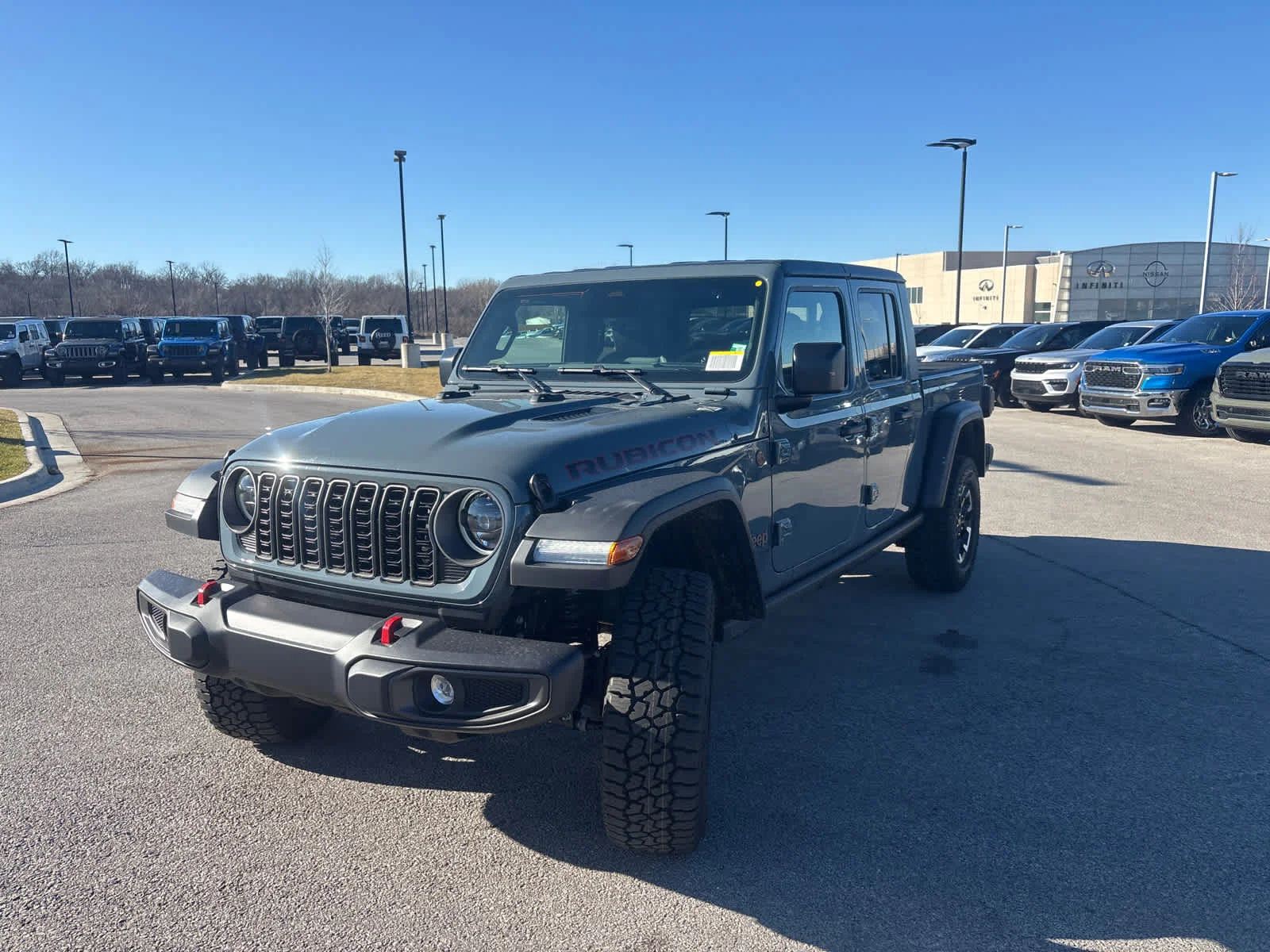 New 2026 Anvil Clear-Coat Exterior Paint Jeep Rubicon image 4