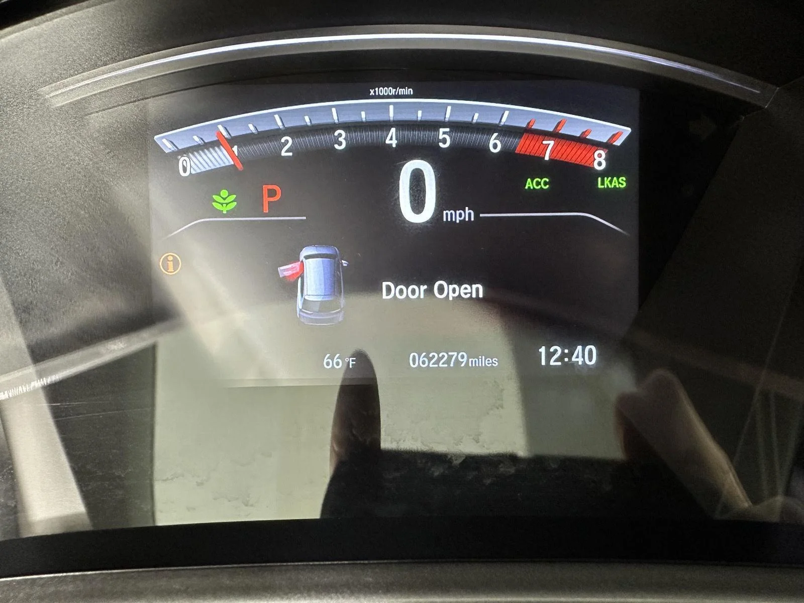 Used 2019 Lunar Silver Metallic Honda EX image 3