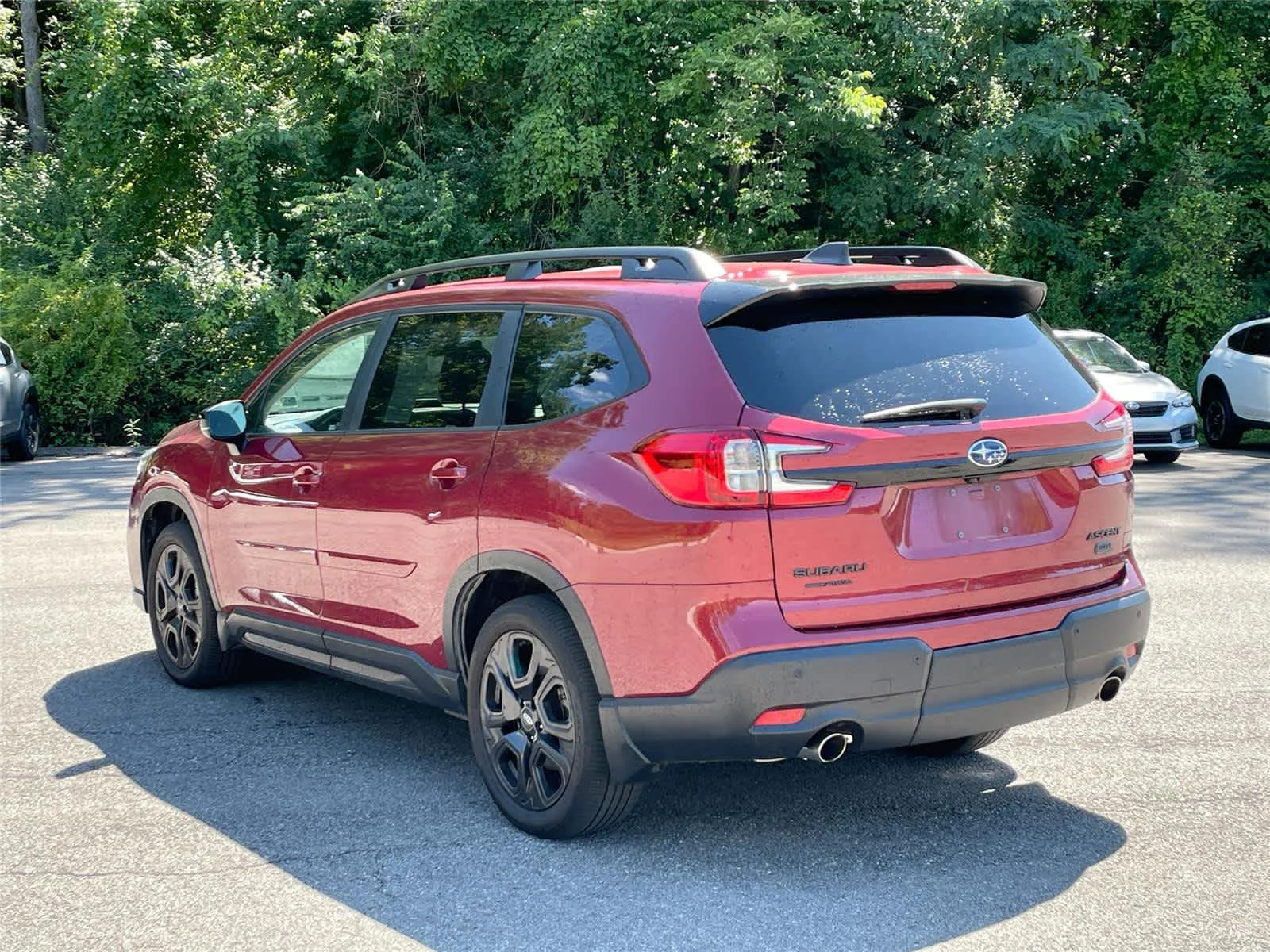 Used 2024 Crimson Red Pearl Subaru Onyx Edition Limited image 3