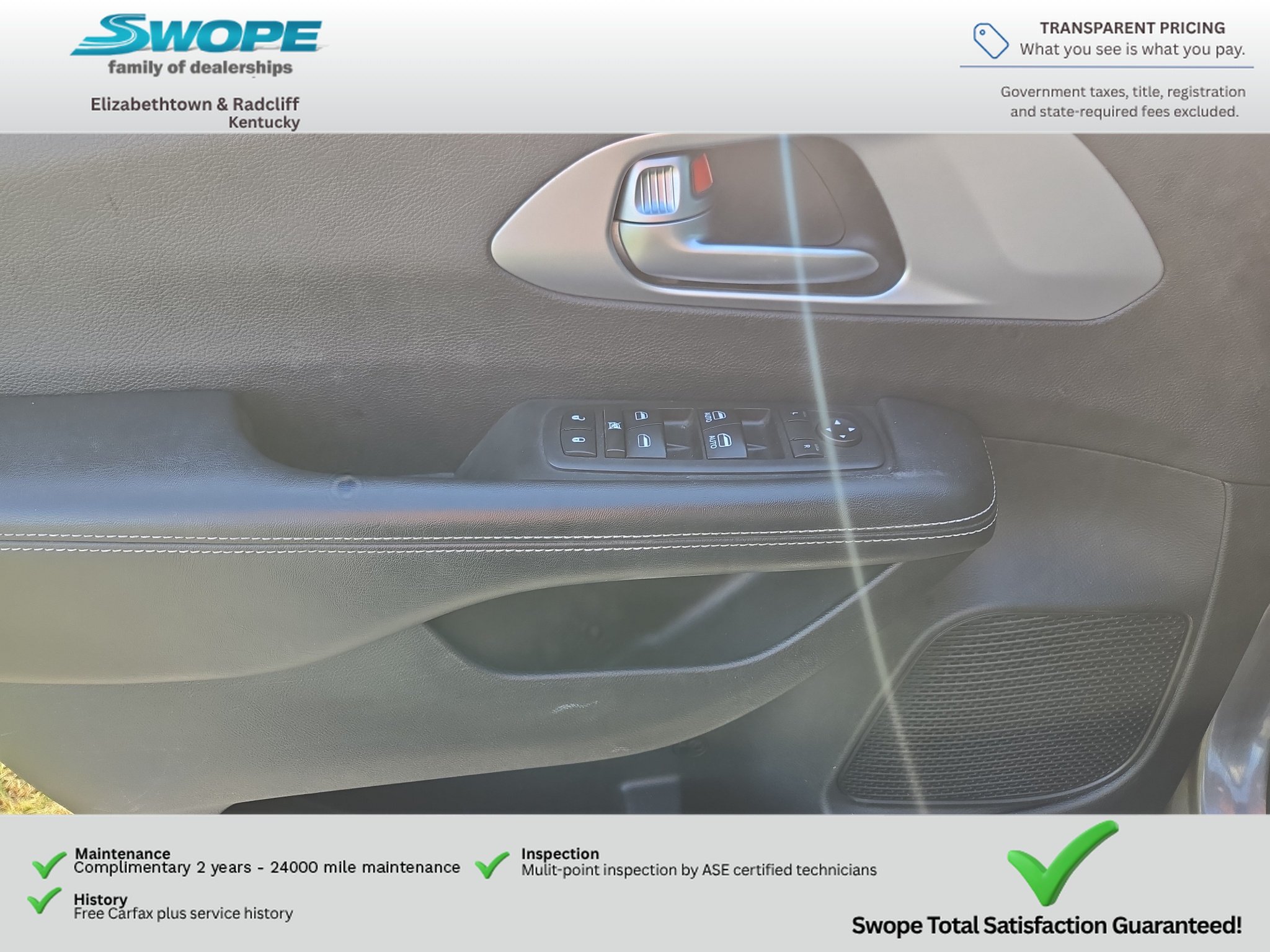 Used 2018 Granite Crystal Metallic Clearcoat Chrysler Touring L image 9