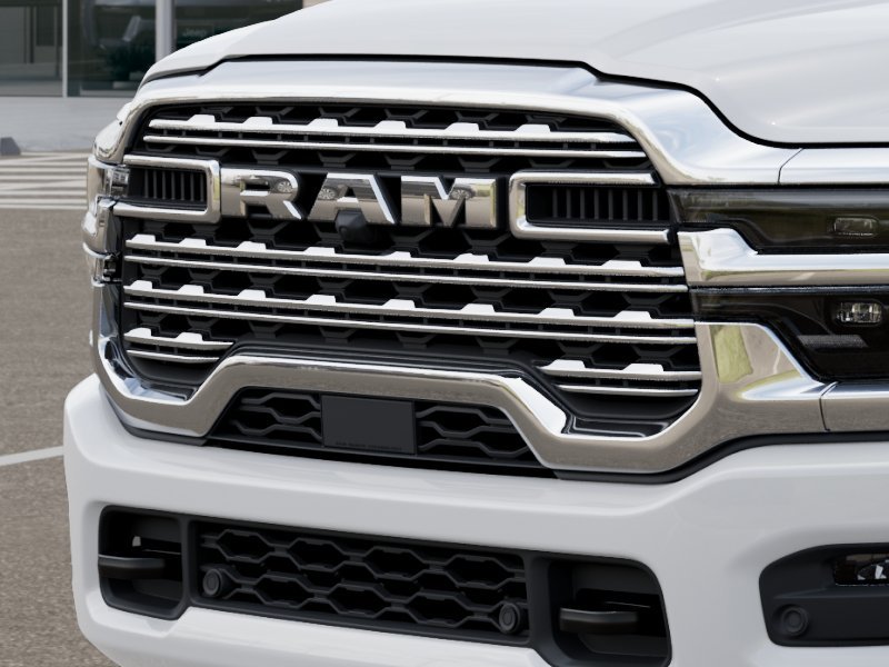 New 2026 Bright White Clear-Coat Exterior Paint RAM Longhorn Dually image 37