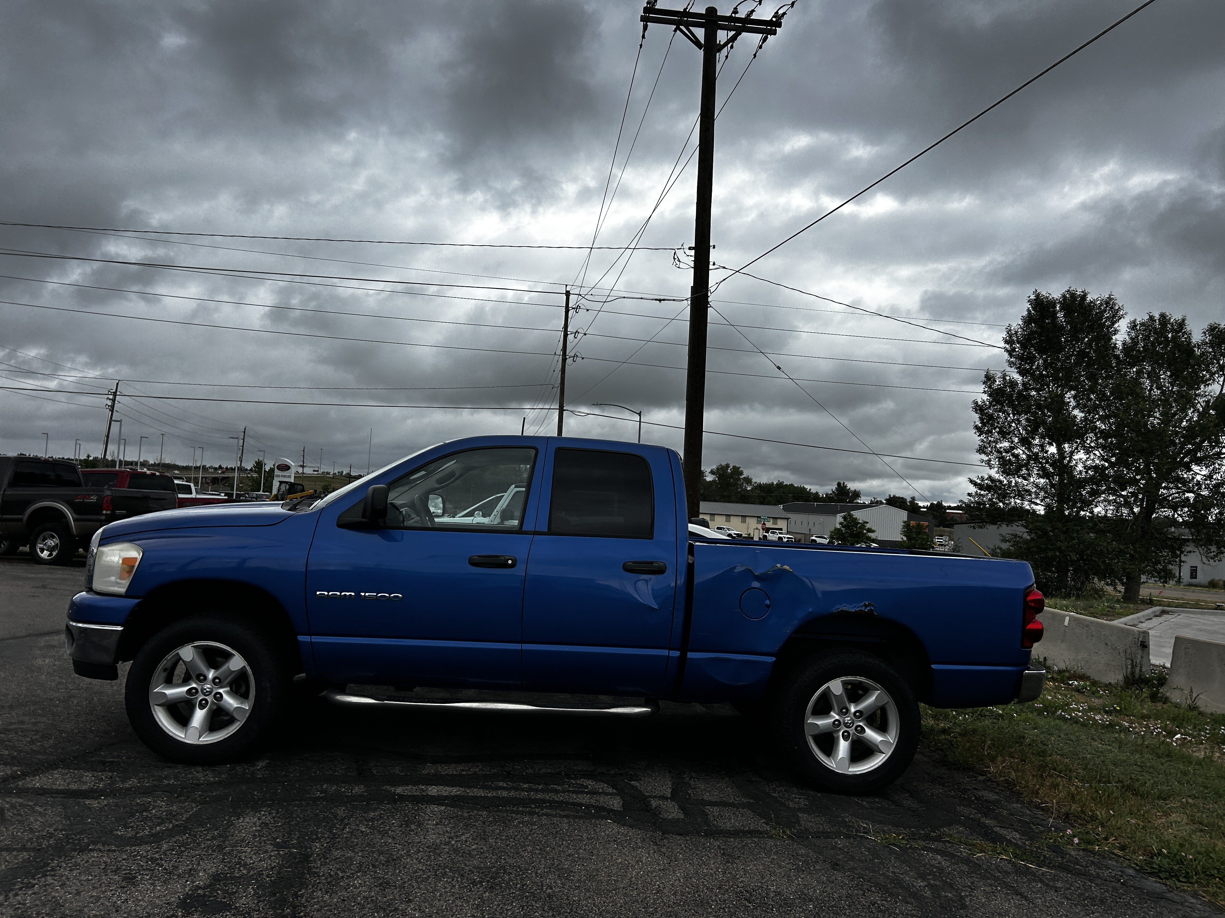 Used 2007 Dodge Ram 1500 Pickup SLT with VIN 1D7HU18PX7S257718 for sale in Cheyenne, WY