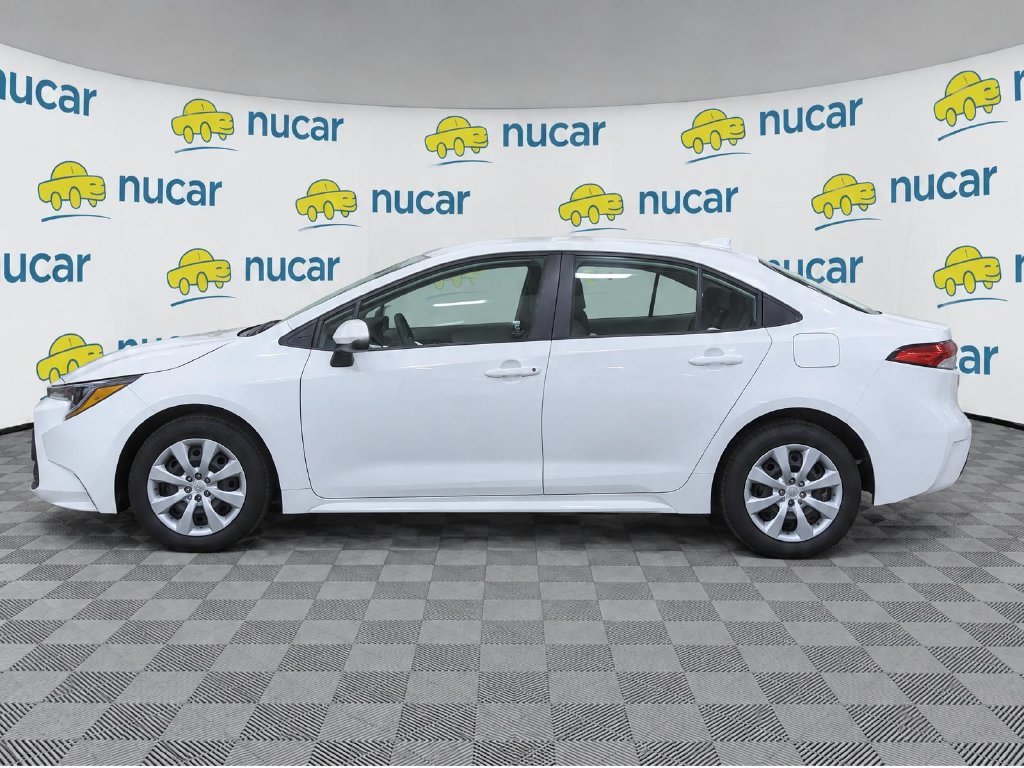 Certified Used 2021 White Toyota LE image 6