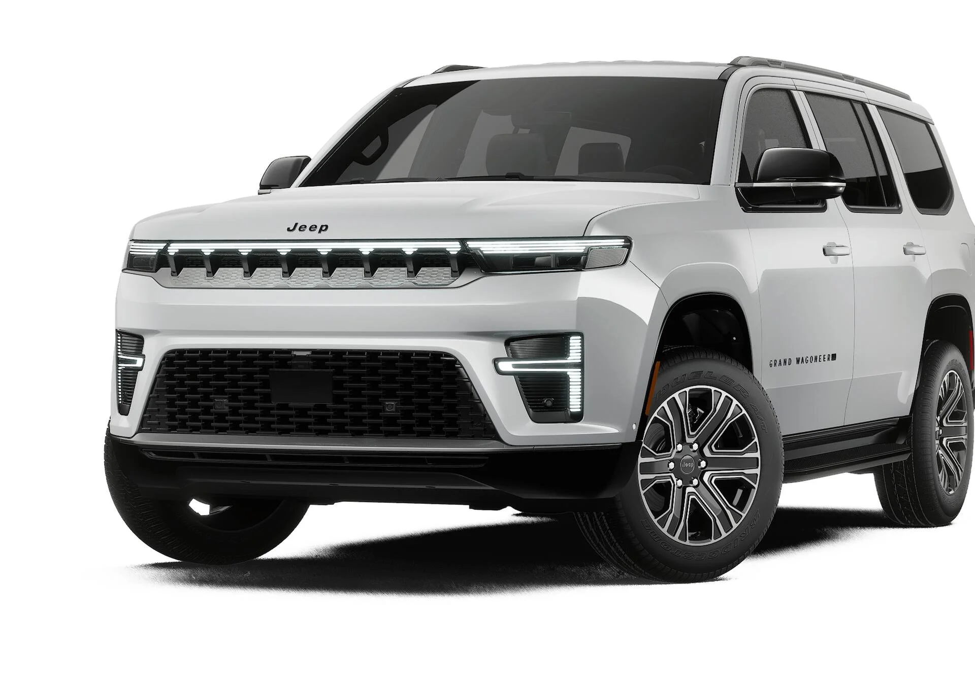 New 2027 Bright White Clear-Coat Paint Jeep Grand Wagoneer image 1