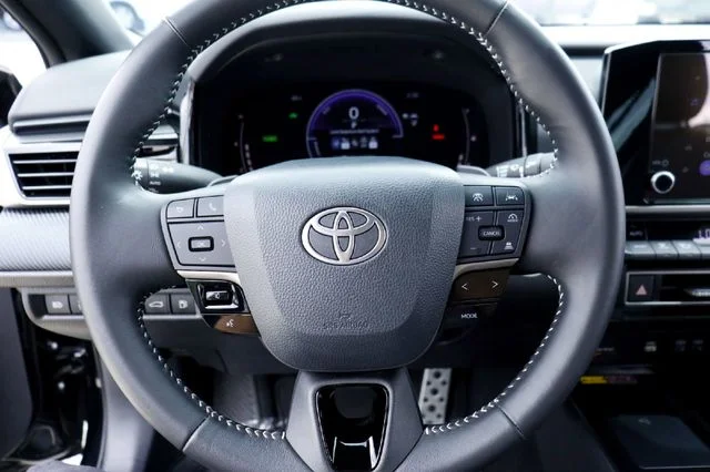Used 2025 Midnight Black Metallic Toyota SE image 11