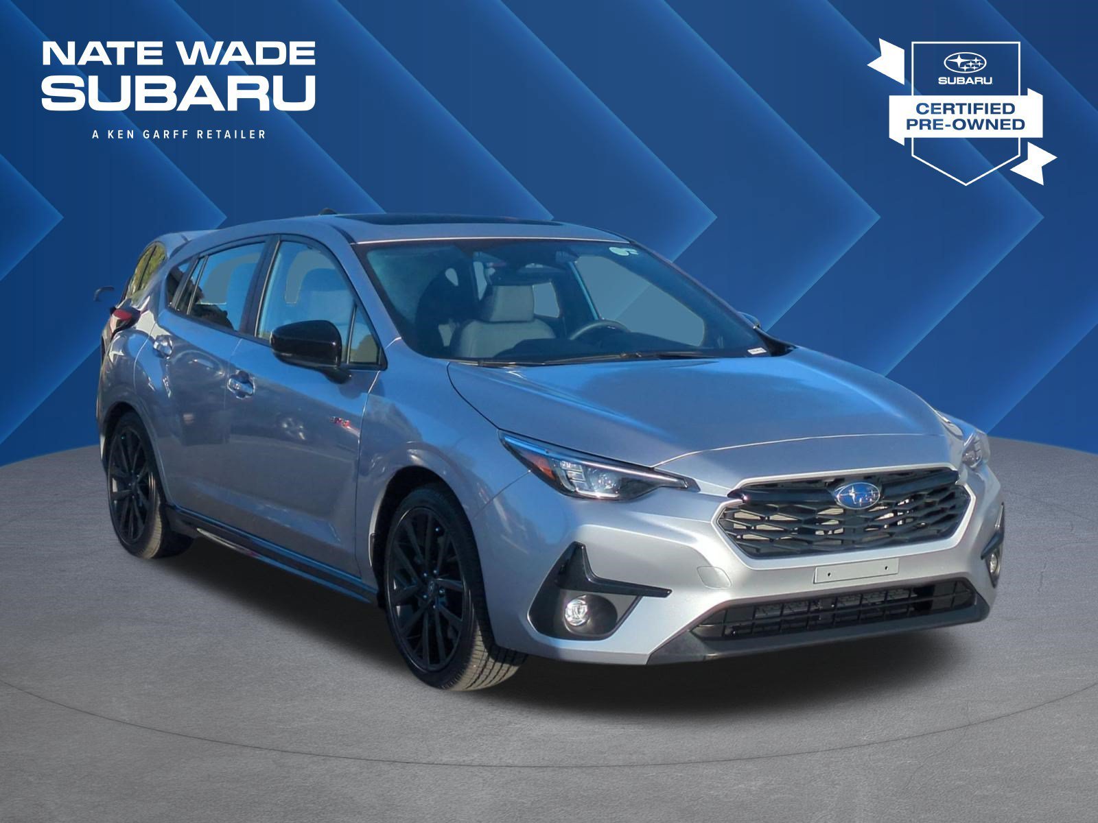 Certified Used 2026 Ice Silver Metallic Subaru RS image 1
