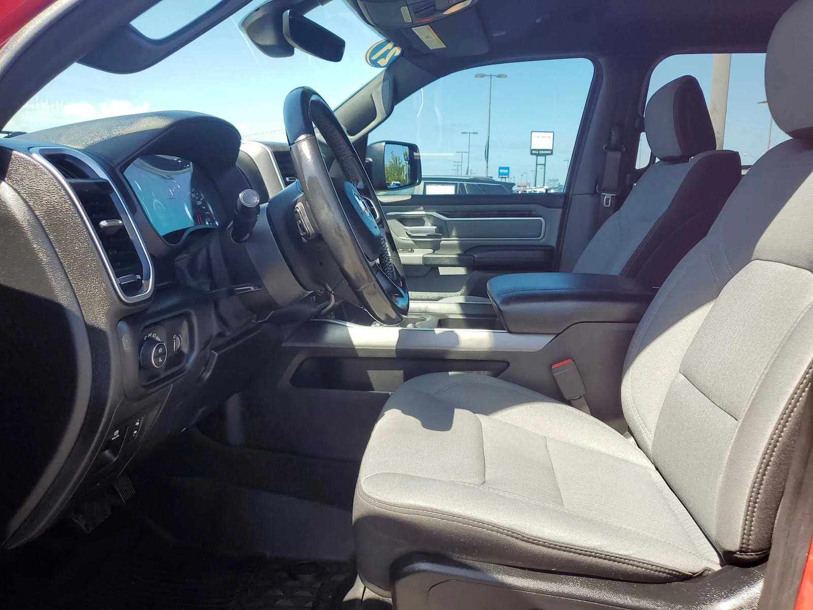 Used 2021 Flame Red Clearcoat Red Ram Big Horn image 14
