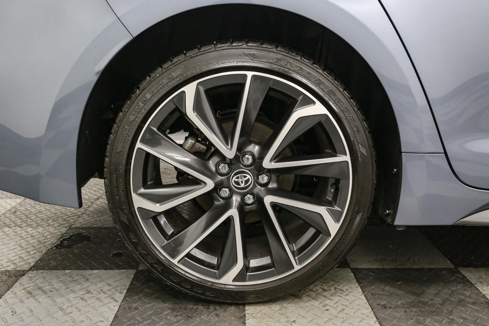 Used 2022 Celestite Gray Metallic Toyota SE image 16