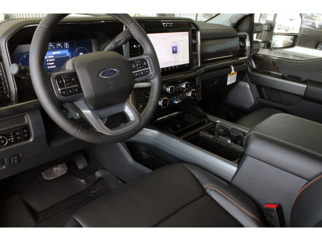 New 2026 Star White Metallic Tri-Coat Ford LARIAT image 5