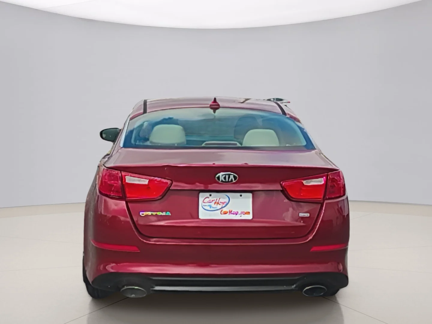 Used 2014 Red Kia LX image 4