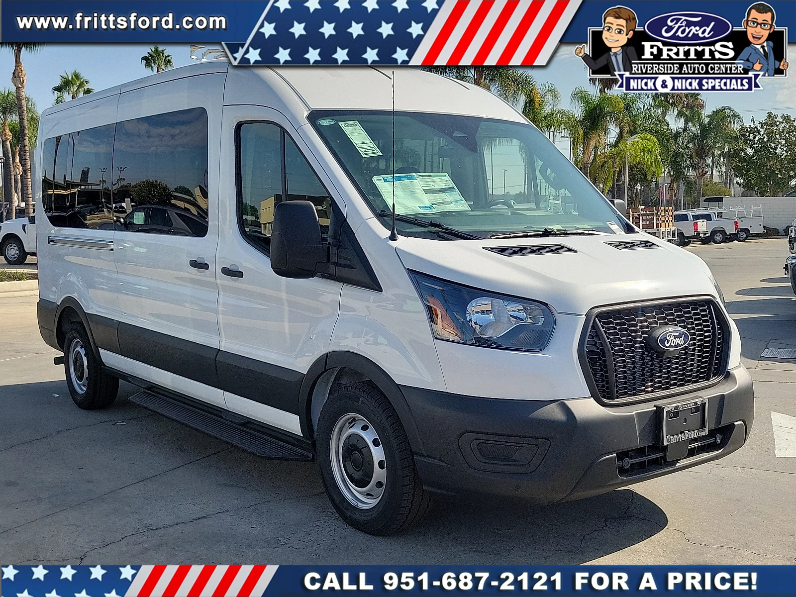 New 2026 Oxford White Ford Passenger Van XL image 23