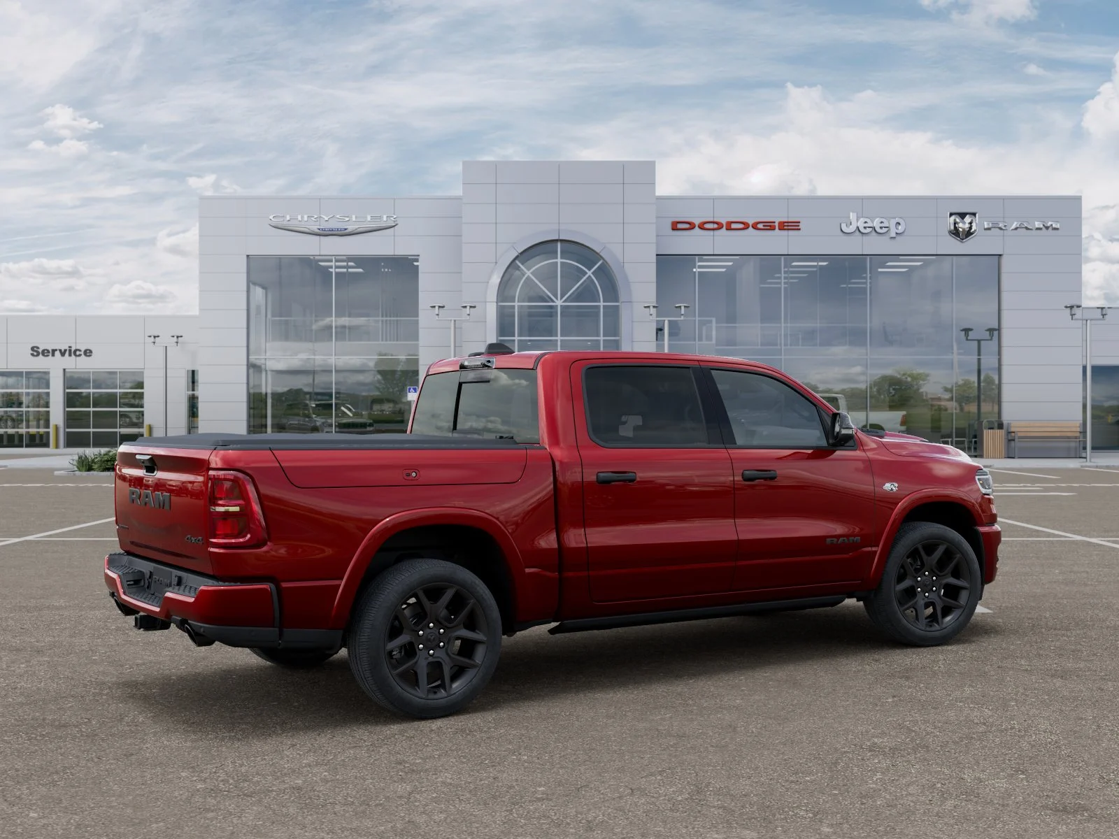 New 2026 Molten Red Pearl-Coat Exterior Paint RAM Limited image 36