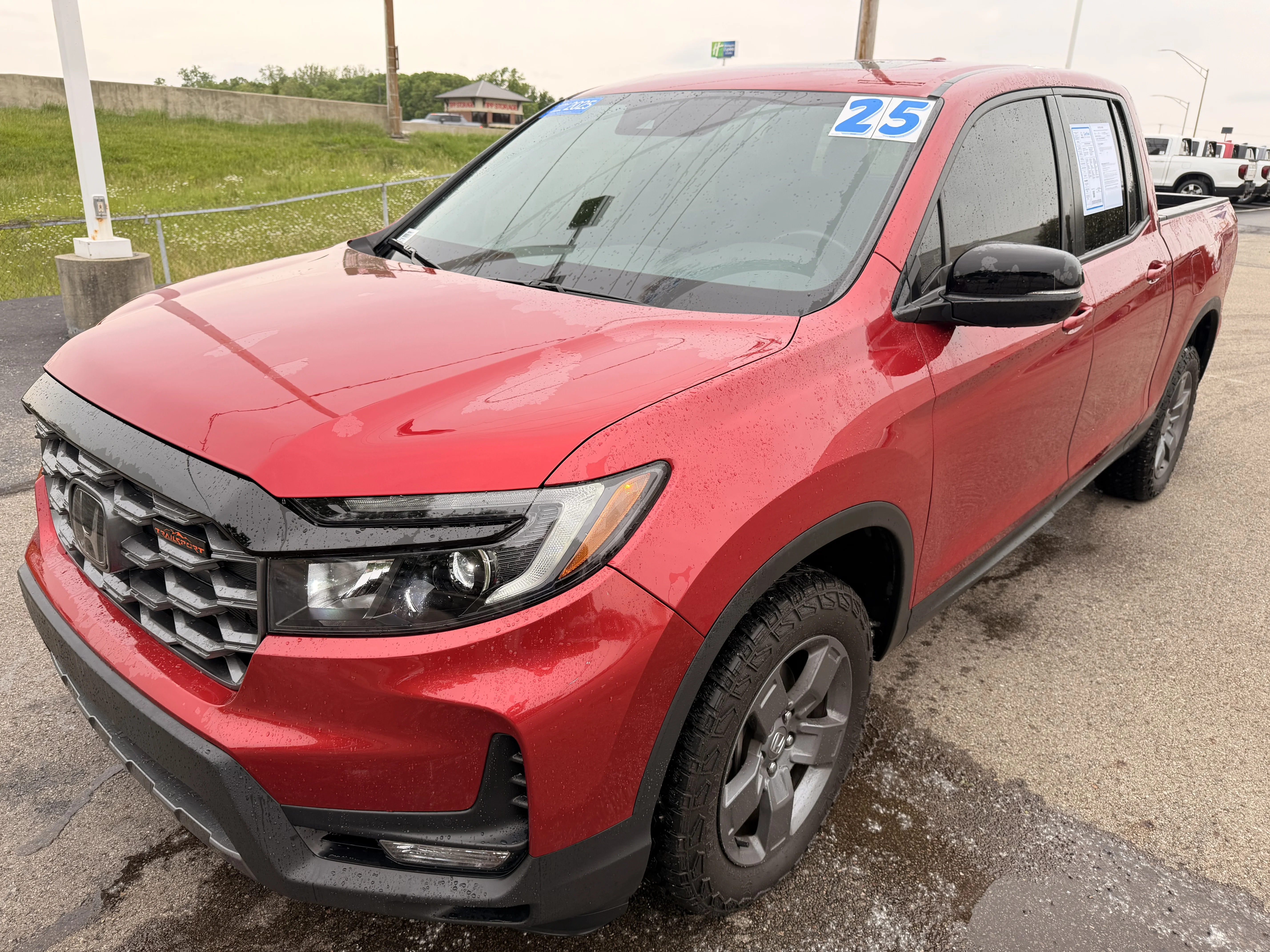 Certified Used 2025 Radiant Red Metallic II Honda TrailSport image 7