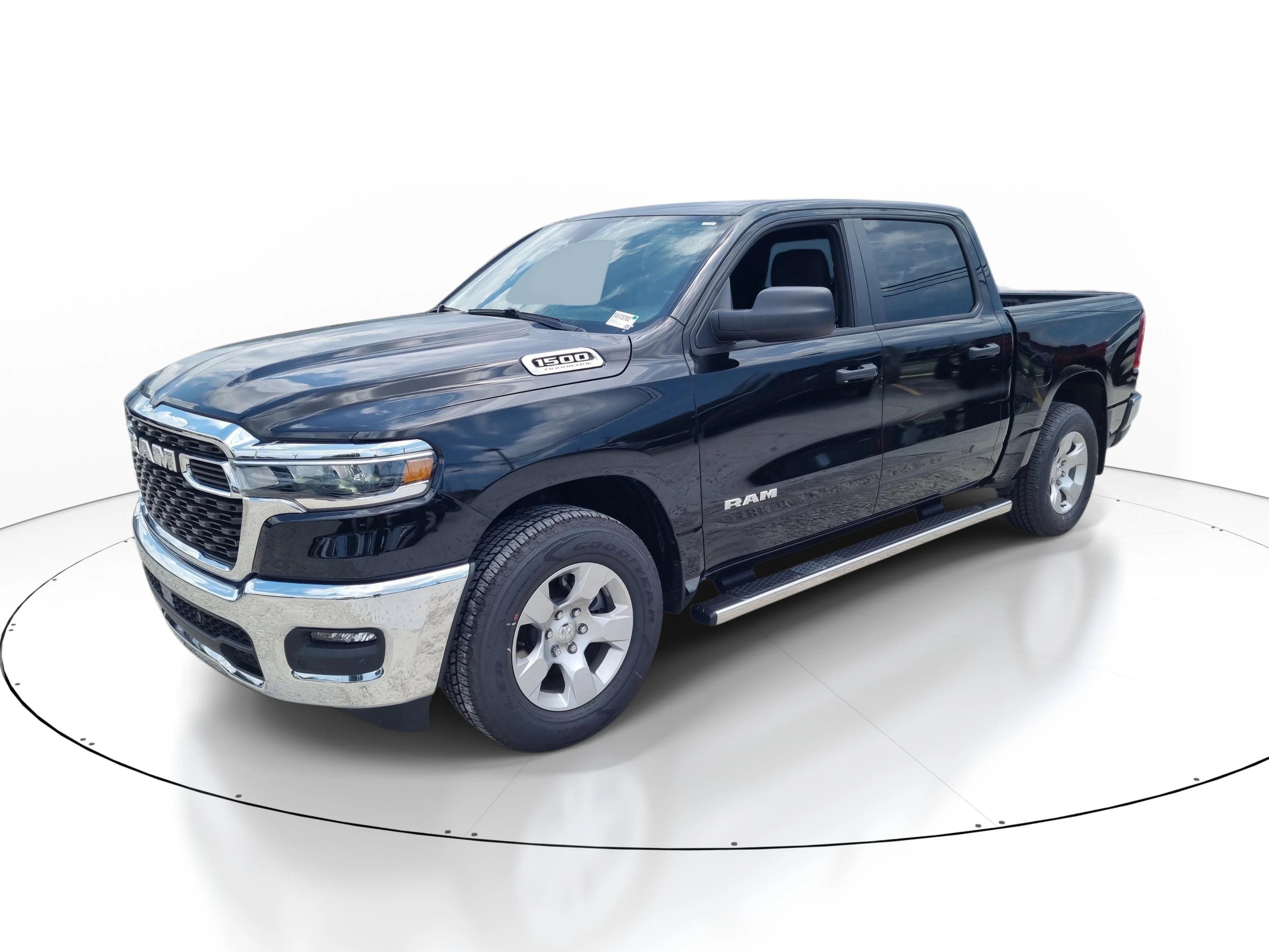 New 2026 Diamond Black Crystal Pearlcoat RAM Big Horn image 3