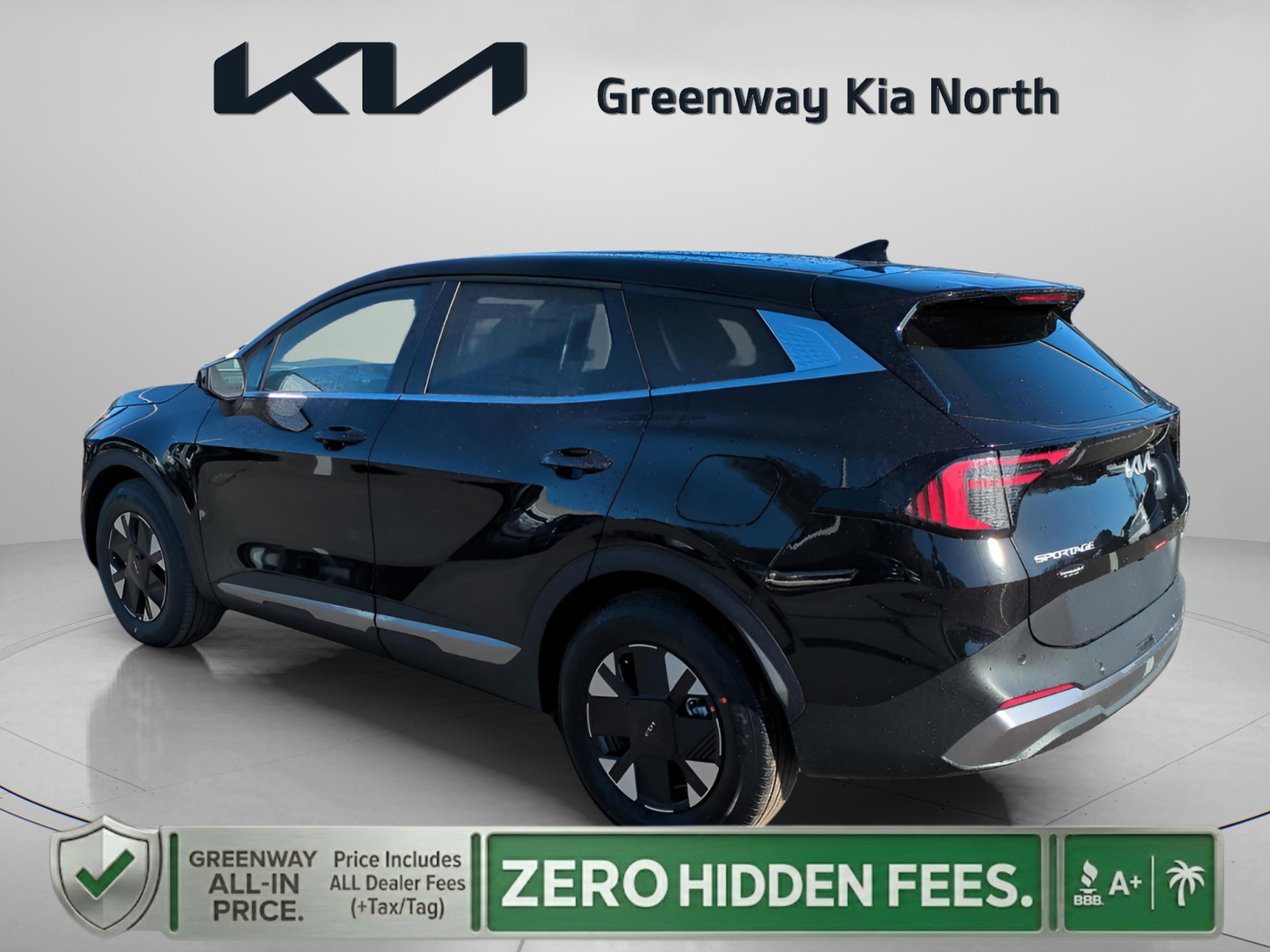 New 2026 Fusion Black Kia LX image 6