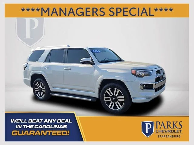 Certified Used 2023 White Toyota Limited image 1