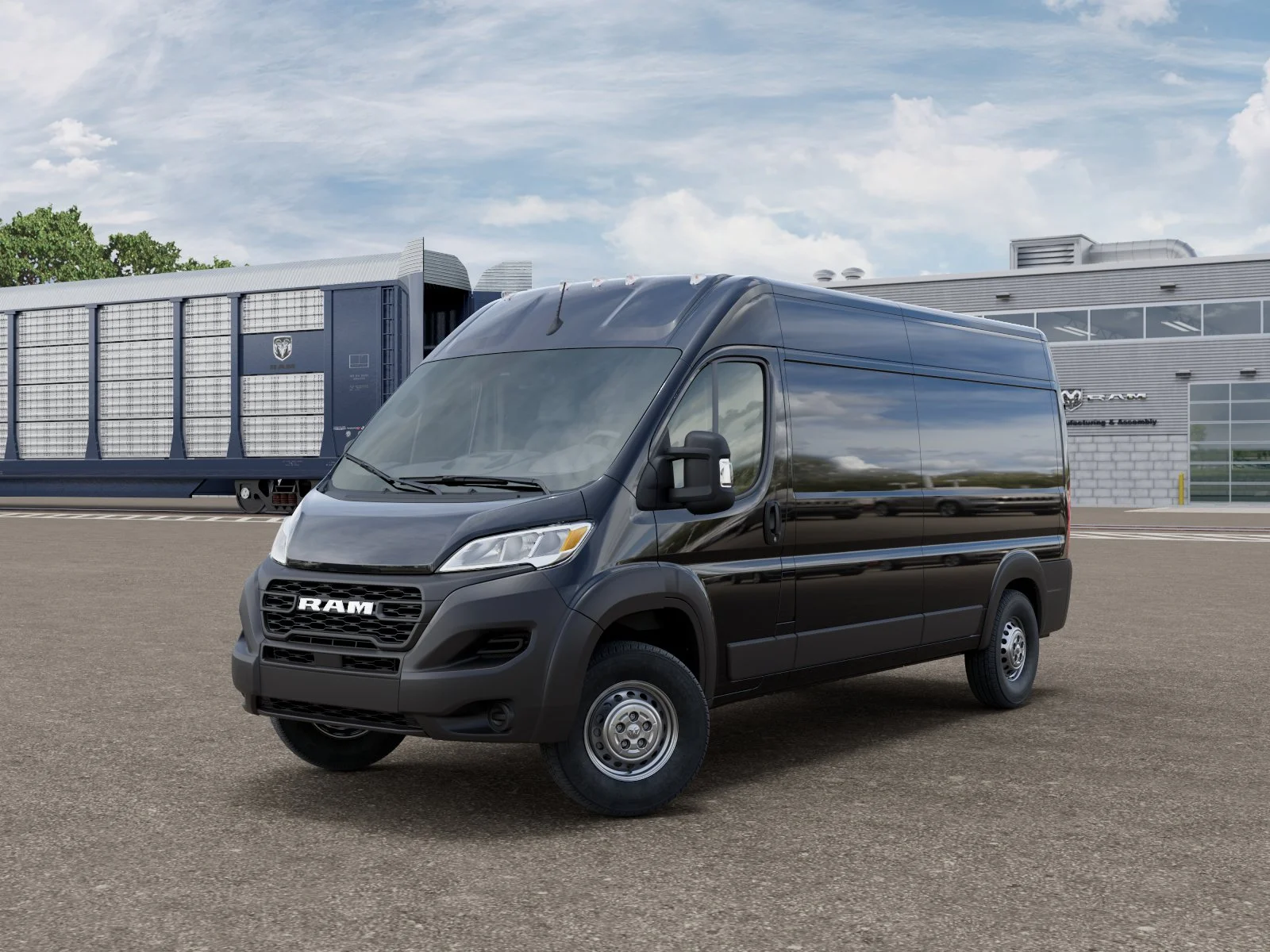 New 2026 Black Clear-Coat Exterior Paint RAM High Roof image 28
