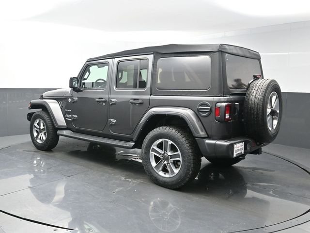 Used 2022 Gray Jeep Unlimited Sahara image 5