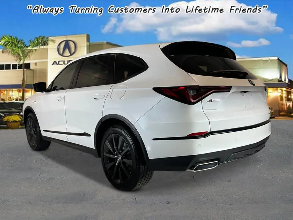 New 2026 Platinum White Pearl Acura w/A-Spec Package image 3