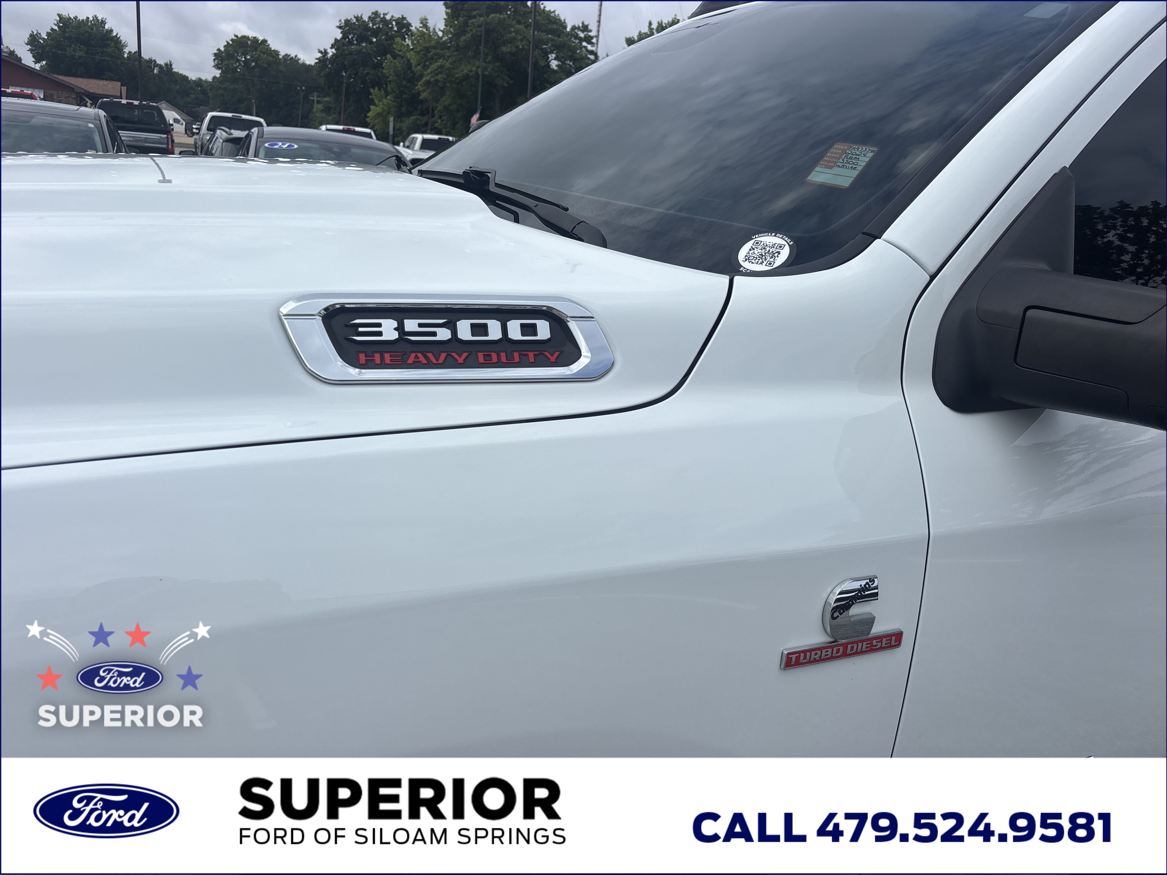 Used 2024 Bright White Clearcoat Ram Big Horn image 15