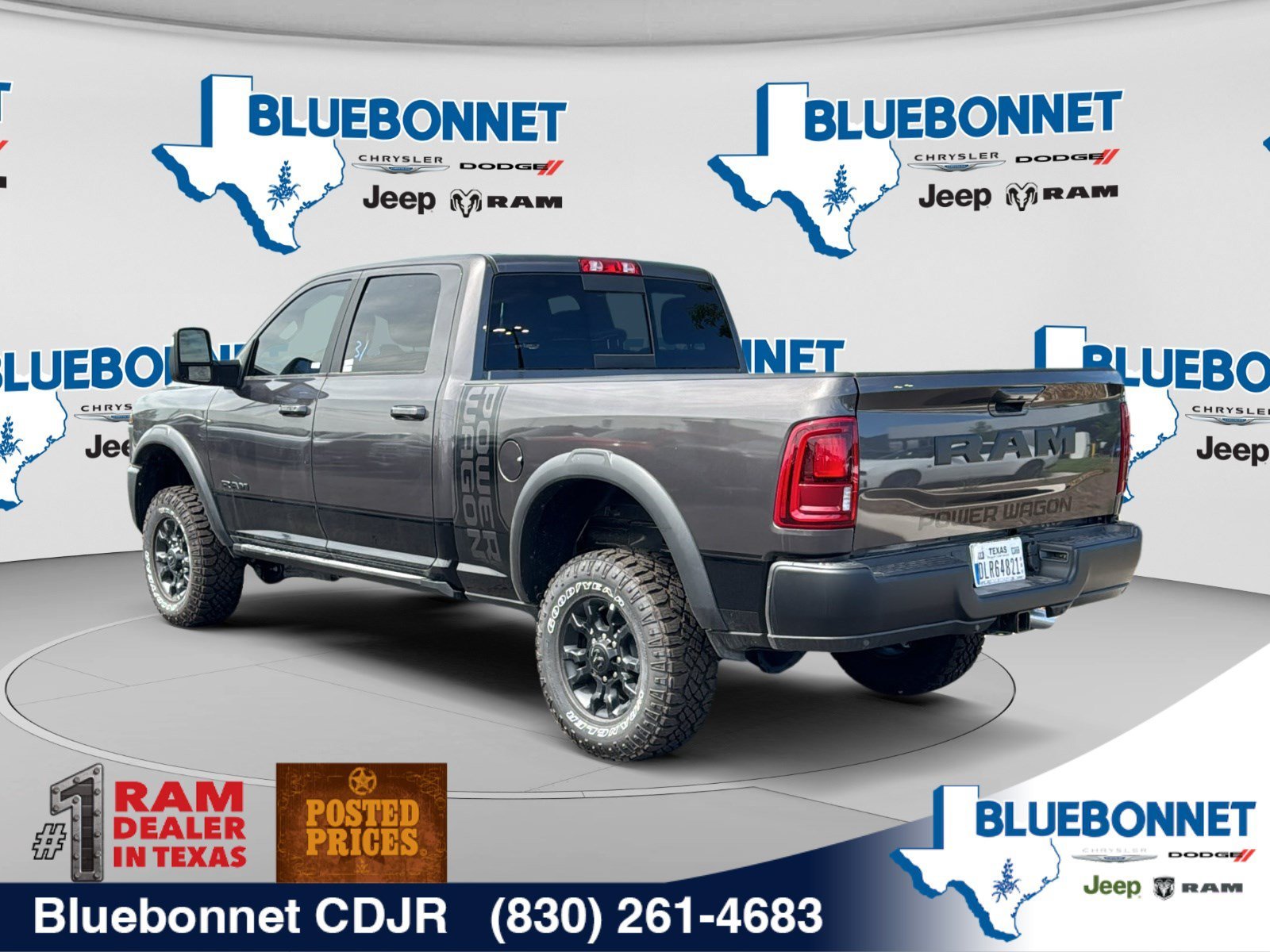 New 2026 Granite Crystal Metallic Clear-Coat Exterior Paint RAM Power Wagon image 6