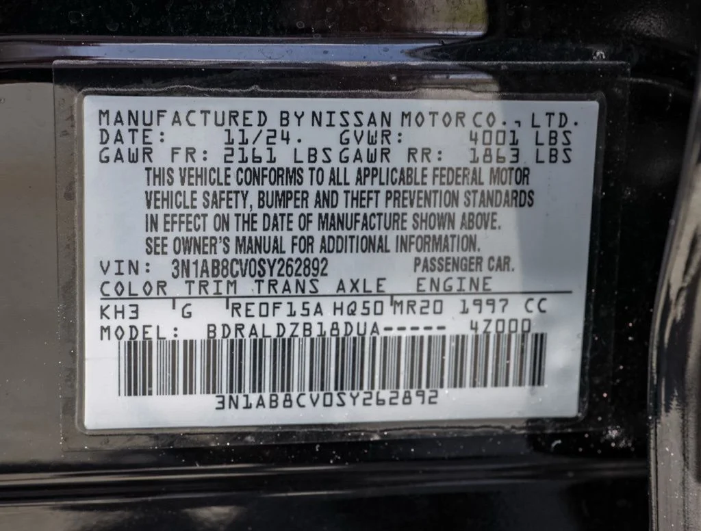 Used 2025 Black Nissan SV image 32