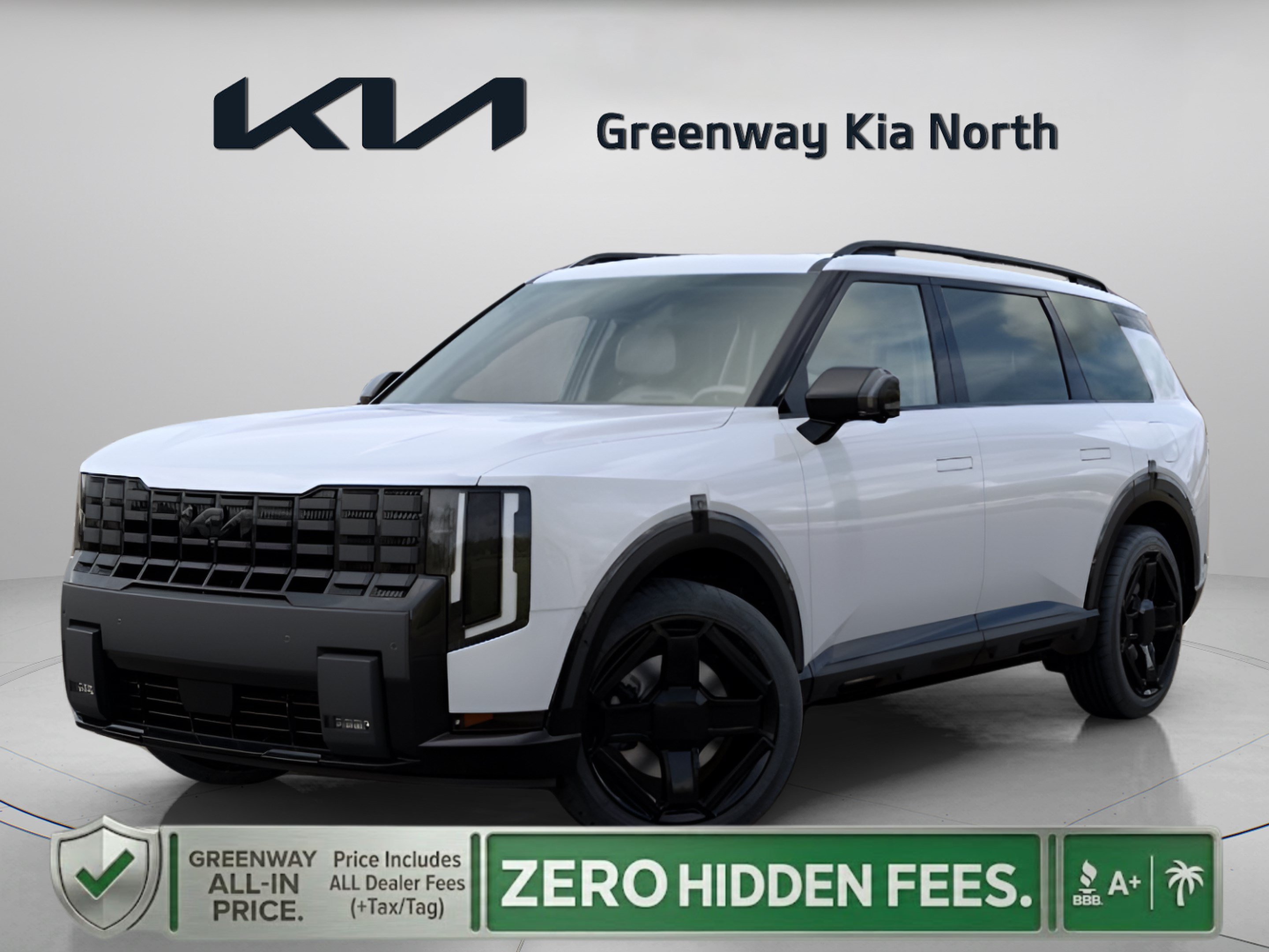 New 2027 Glacial White Pearl Kia X-Line SX-Prestige image 3