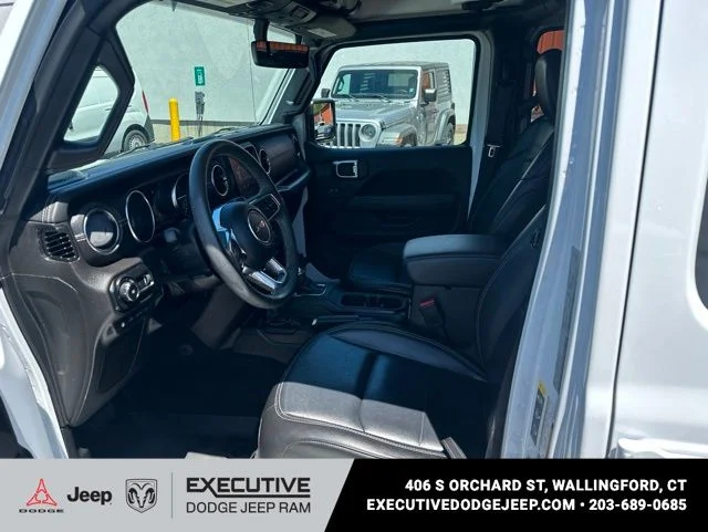 Used 2023 White Jeep Sahara 4xe image 10