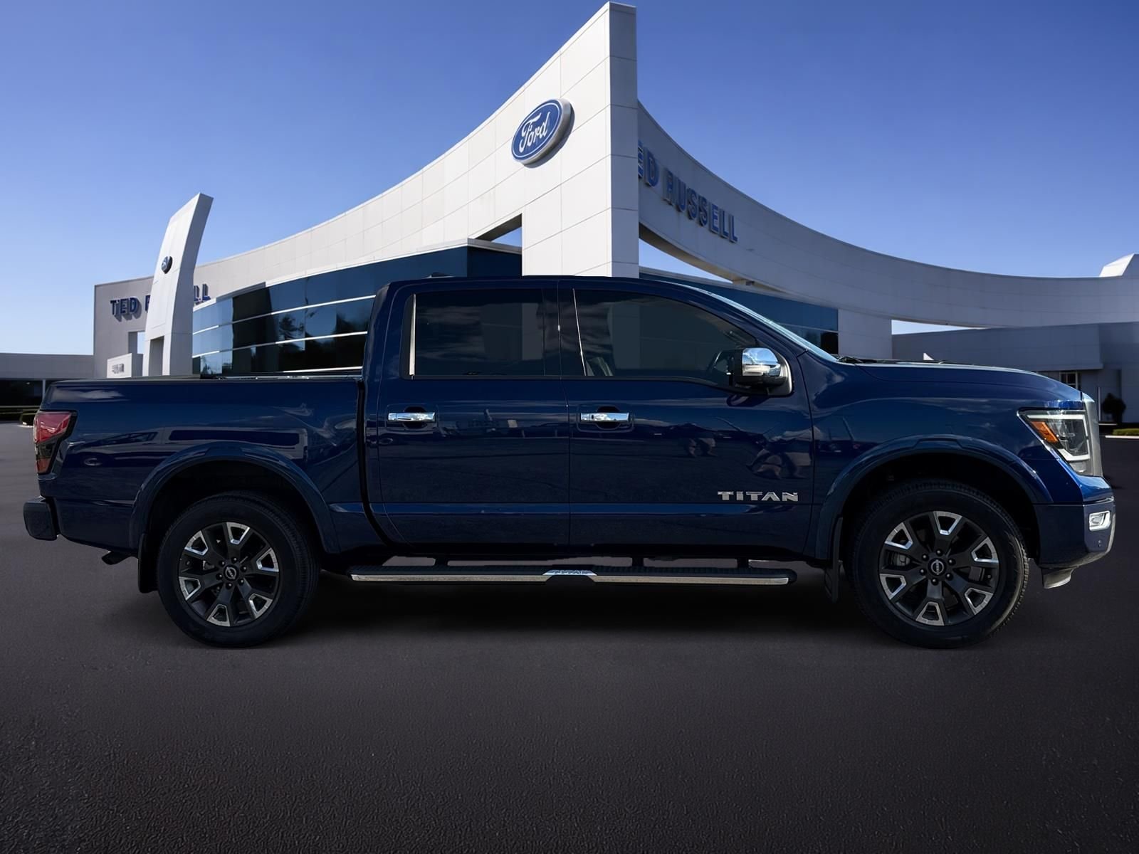 Used 2024 Deep Blue Pearl Nissan Platinum Reserve image 5