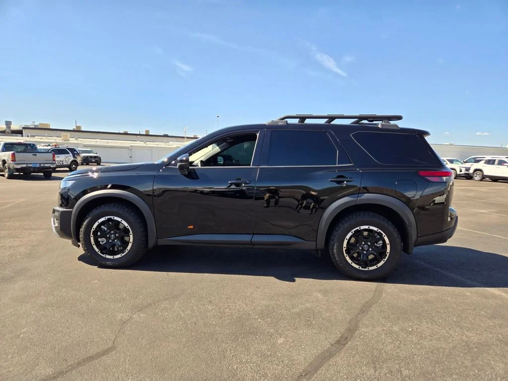 Used 2025 Super Black Nissan Rock Creek image 3