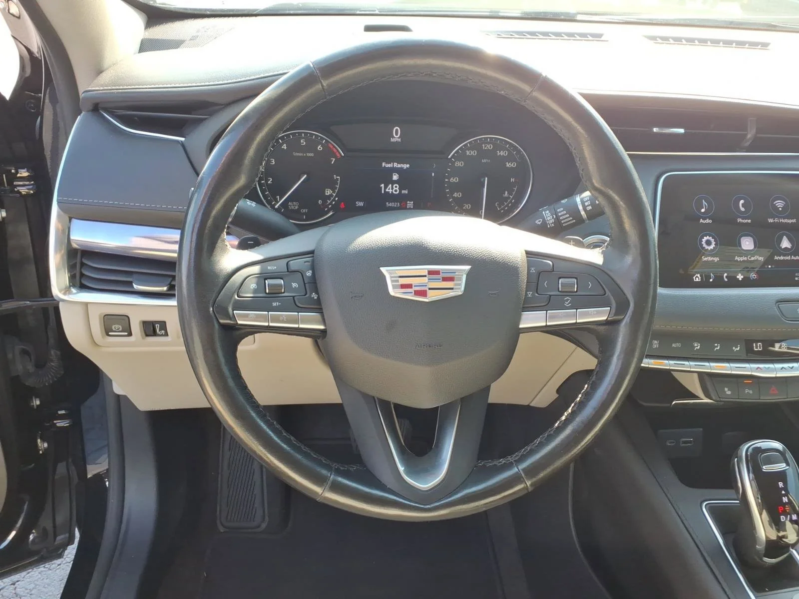 Used 2023 Stellar Black Metallic Cadillac AWD Luxury image 7