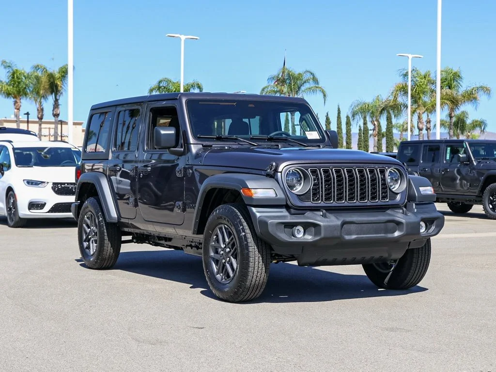 New 2026 Granite Crystal Metallic Clear-Coat Exterior Paint Jeep Sport S image 1