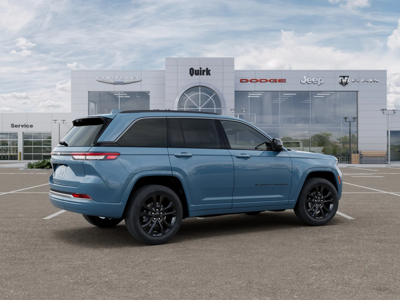 New 2026 Steel Blue Exterior Paint Jeep Limited Reserve image 30