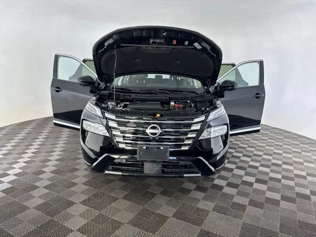 Certified Used 2025 Black Nissan Platinum image 11