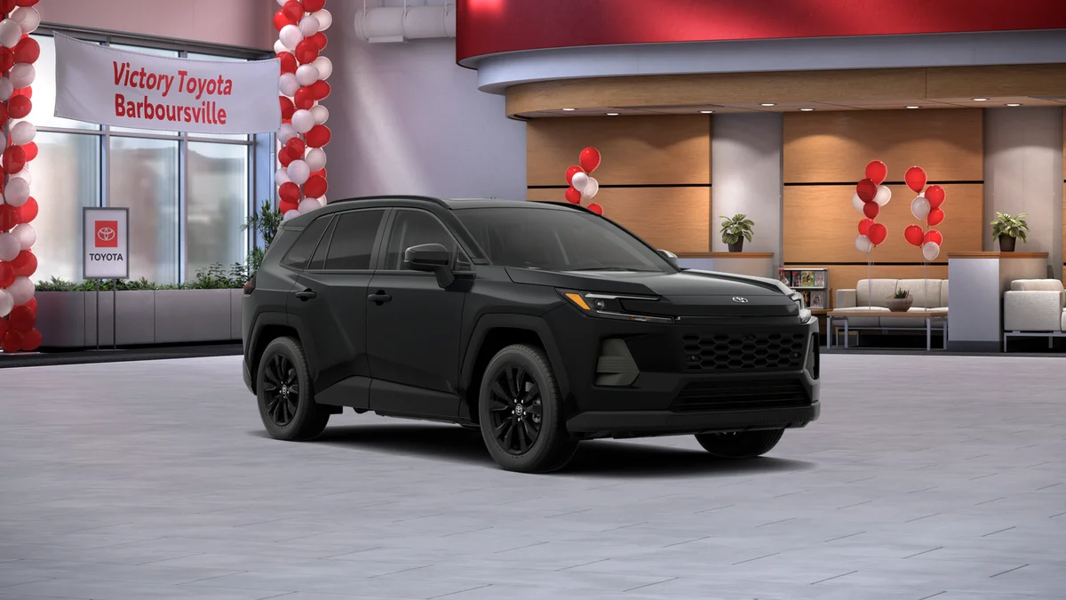 New 2026 Midnight Black Metallic Toyota XLE Premium image 15