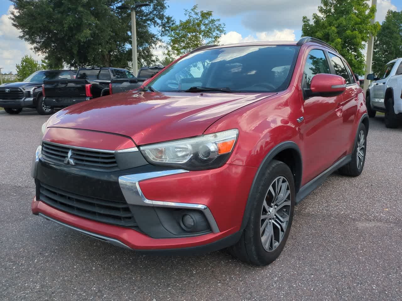 Used 2016 Mitsubishi Outlander Sport SE with VIN JA4AP4AW4GZ028278 for sale in Wesley Chapel, FL
