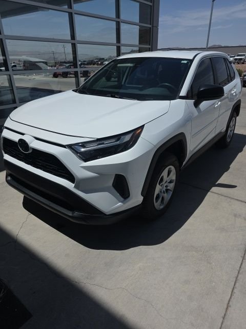 Used 2023 White Toyota LE image 1