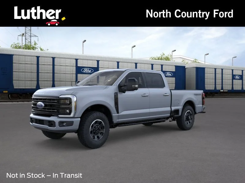 New 2026 Glacier Gray Metallic Tri-Coat Ford F-350® Platinum® image 1