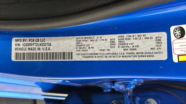 Used 2020 Blue Pearl Ram Big Horn/Lone Star image 26