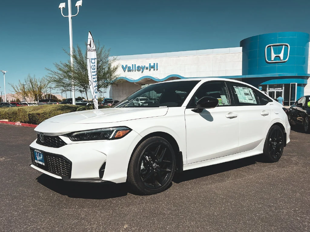 New 2026 Platinum White Pearl Honda Sport image 12