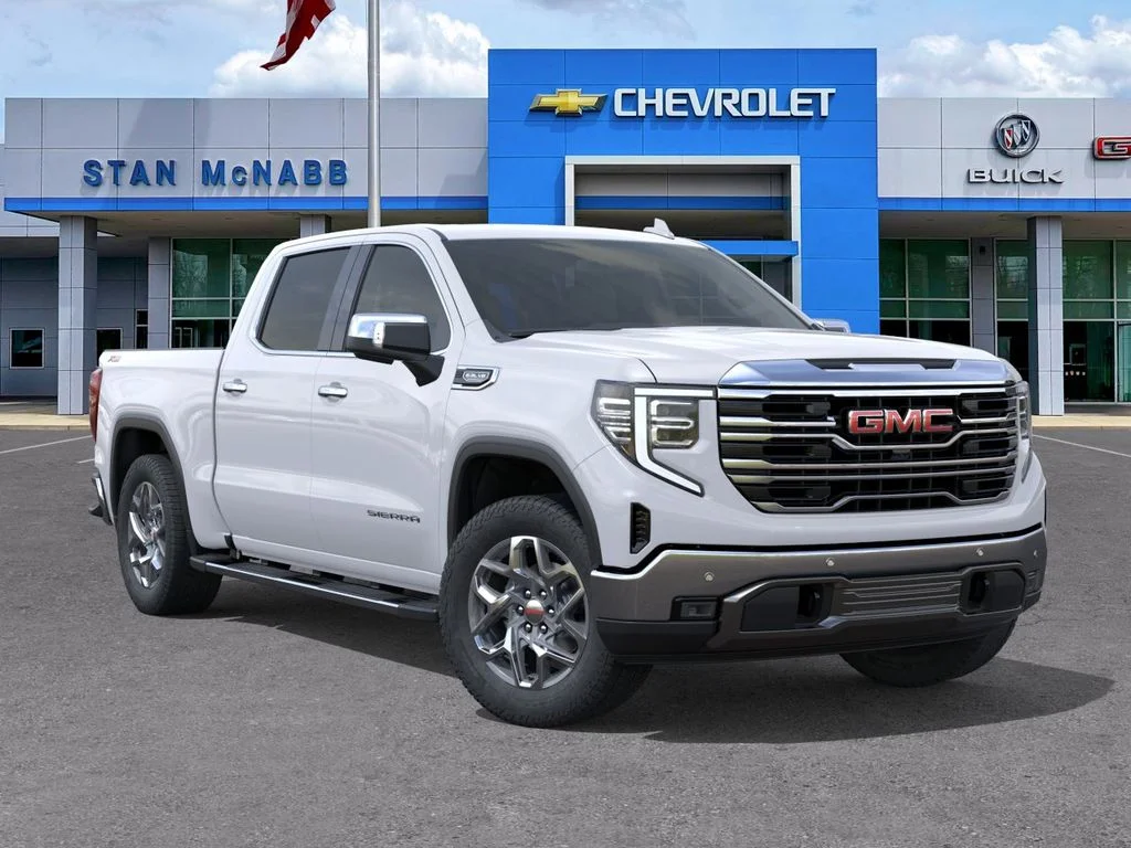 New 2026 Summit White GMC SLT image 7