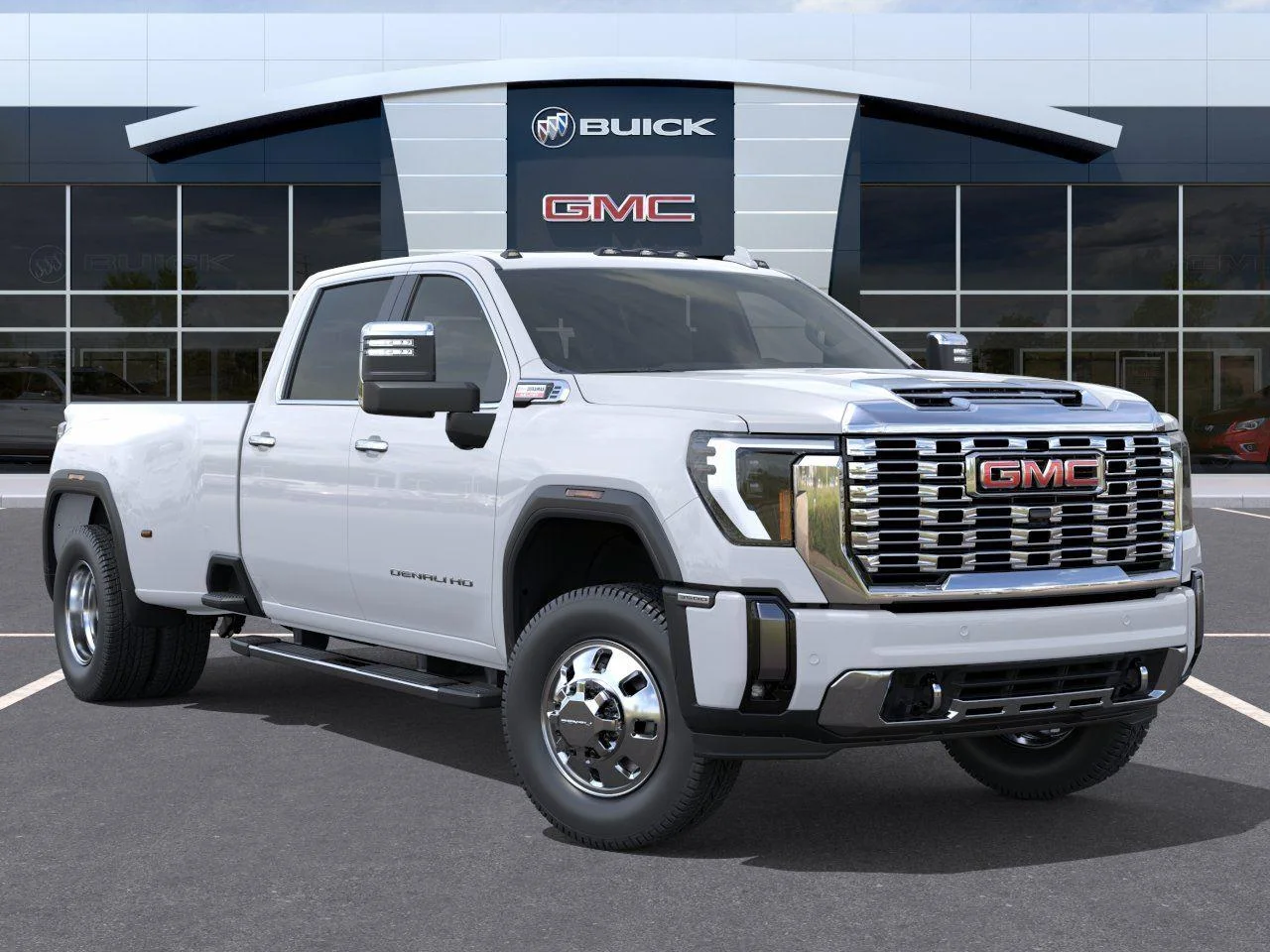 New 2026 Glacier White Tricoat GMC Denali DRW image 7