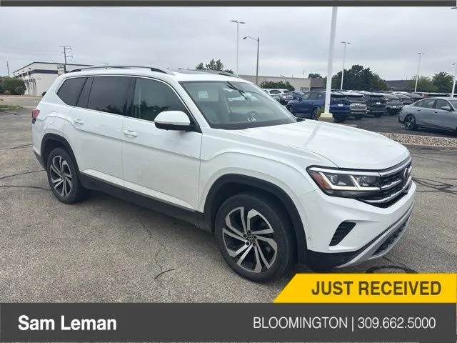 2021 Volkswagen Atlas 2.0T SEL Premium for sale at Sam Leman Chrysler Jeep Dodge of Bloomington